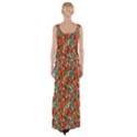 Surface Patterns Bright Flower Floral Sunflower Maxi Thigh Split Dress View2