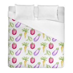 Vegetable Pattern Carrot Duvet Cover (full/ Double Size)