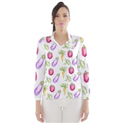 Vegetable Pattern Carrot Wind Breaker (women)