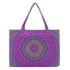 Art Mandala Design Ornament Flower Medium Tote Bag