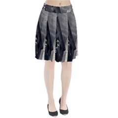 Chicago Skyline Tall Buildings Pleated Skirt by BangZart