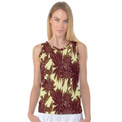 Floral Pattern Background Women s Basketball Tank Top by BangZart