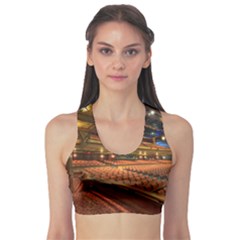 Florida State University Sports Bra by BangZart