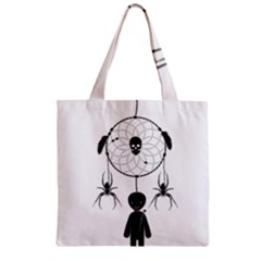 Voodoo Dream-catcher  Zipper Grocery Tote Bag by Valentinaart