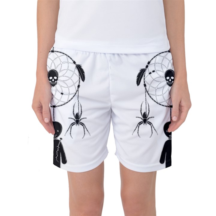 Voodoo dream-catcher  Women s Basketball Shorts