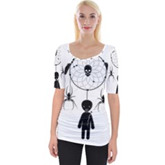 Voodoo Dream-catcher  Wide Neckline Tee