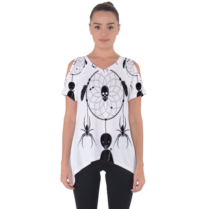 Voodoo dream-catcher  Cut Out Side Drop Tee