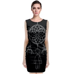 Voodoo Dream-catcher  Classic Sleeveless Midi Dress by Valentinaart