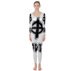 Zodiac Killer  Long Sleeve Catsuit by Valentinaart