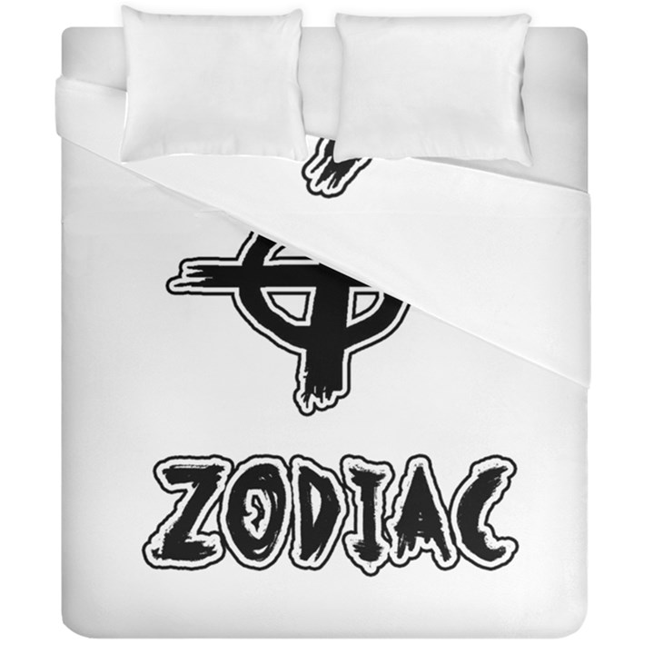 Zodiac killer  Duvet Cover Double Side (California King Size)