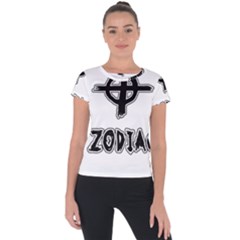 Zodiac Killer  Short Sleeve Sports Top 