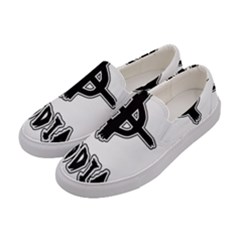 Zodiac Killer  Women s Canvas Slip Ons by Valentinaart