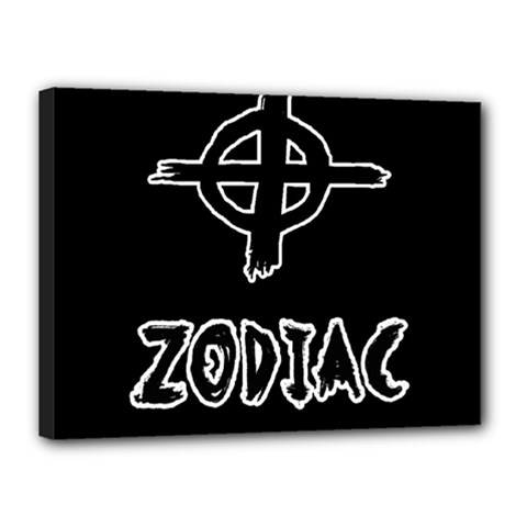 Zodiac Killer  Canvas 16  X 12  by Valentinaart