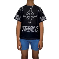 Zodiac Killer  Kids  Short Sleeve Swimwear by Valentinaart