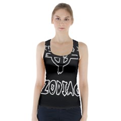 Zodiac Killer  Racer Back Sports Top by Valentinaart