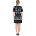 Zodiac killer  Sixties Short Sleeve Mini Dress View2