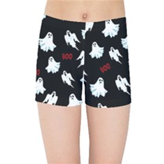 Ghost Pattern Kids Sports Shorts