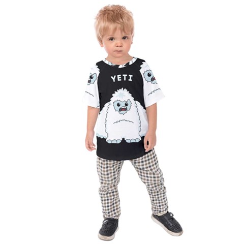 Yeti Kids Raglan Tee by Valentinaart