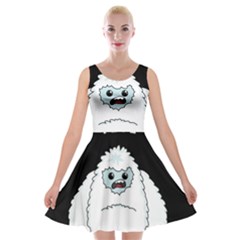 Yeti Velvet Skater Dress