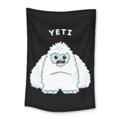 Yeti Small Tapestry by Valentinaart