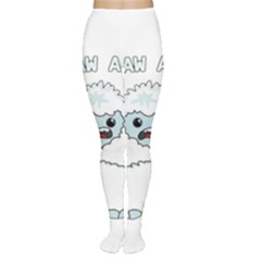 Yeti - I Saw A Man Women s Tights by Valentinaart