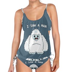 Yeti - I Saw A Man Tankini Set by Valentinaart