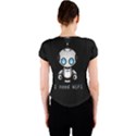 Cute Robot Crew Neck Crop Top View2