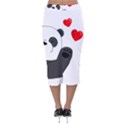 Cute panda Velvet Midi Pencil Skirt View2