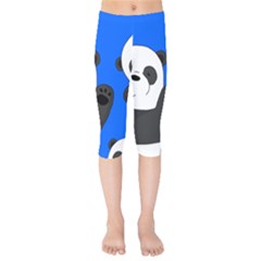 Cute Pandas Kids  Capri Leggings 