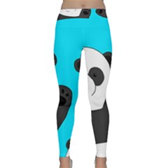 Cute Pandas Classic Yoga Leggings by Valentinaart