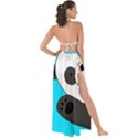 Cute pandas Maxi Chiffon Tie-Up Sarong View2