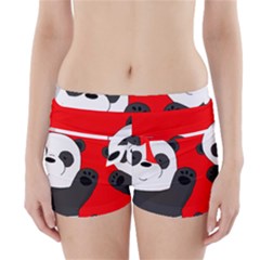 Cute Pandas Boyleg Bikini Wrap Bottoms by Valentinaart