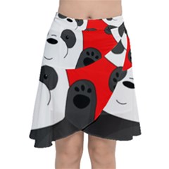 Cute Pandas Chiffon Wrap