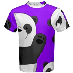 Cute Pandas Men s Cotton Tee by Valentinaart