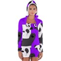 Cute pandas Long Sleeve Hooded T-shirt View1