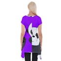 Cute pandas Short Sleeve Side Drop Tunic View2