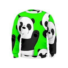 Cute Pandas Kids  Sweatshirt