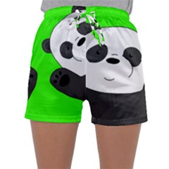 Cute Pandas Sleepwear Shorts