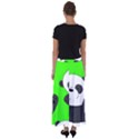 Cute pandas Flared Maxi Skirt View2