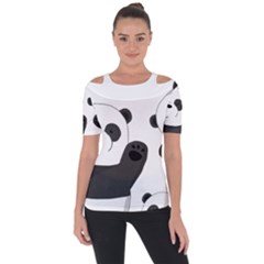 Cute Pandas Short Sleeve Top