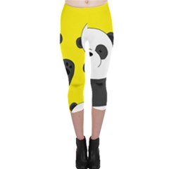 Cute Pandas Capri Leggings  by Valentinaart