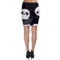 Cute pandas Bodycon Skirt View2