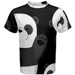 Cute Pandas Men s Cotton Tee by Valentinaart