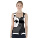 Cute pandas Racer Back Sports Top View1