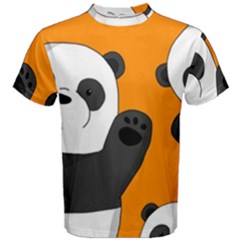 Cute Pandas Men s Cotton Tee by Valentinaart