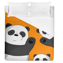 Cute Pandas Duvet Cover (queen Size)