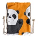 Cute pandas Drawstring Bag (Large) View2