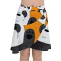 Cute pandas Chiffon Wrap View1