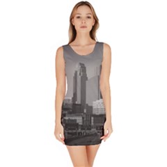 Minneapolis Minnesota Skyline Bodycon Dress by BangZart