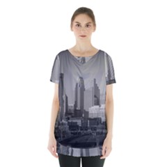 Minneapolis Minnesota Skyline Skirt Hem Sports Top